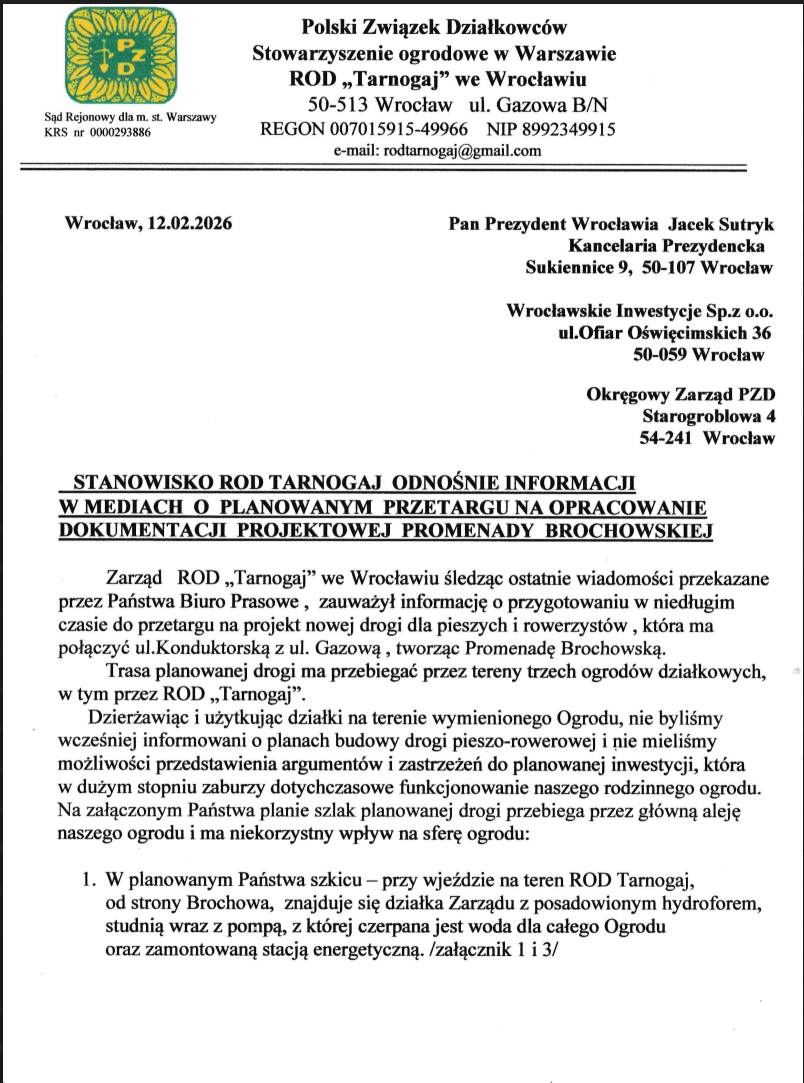 stanowisko rod tarnogaj